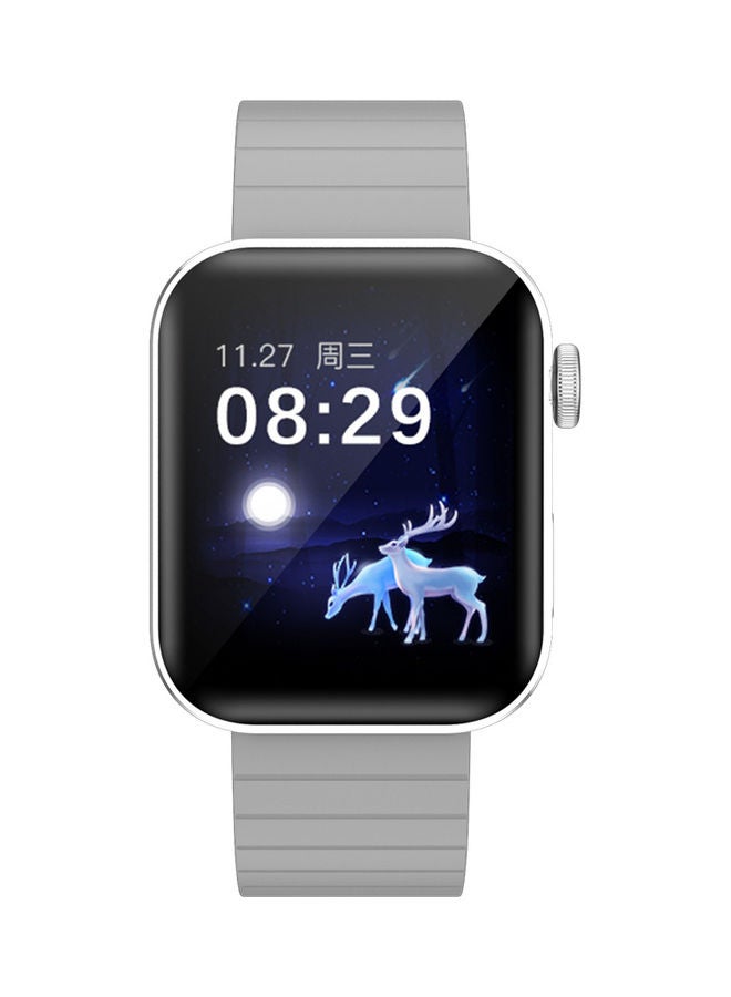 GULFLINK Smart Watch for Android and iOS Phones Compatible with Apple iPhone, Samsung Silver - Image 2