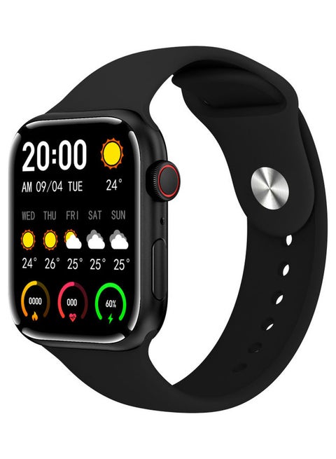 Smart Watch for Android and iOS Phones Compatible with Apple iPhone, Samsung Black