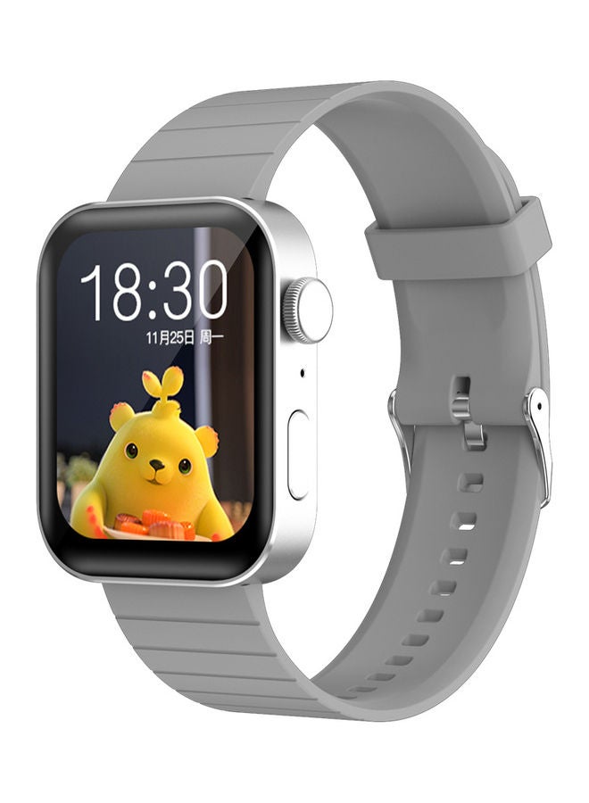 GULFLINK Smart Watch for Android and iOS Phones Compatible with Apple iPhone, Samsung Silver - Image 1