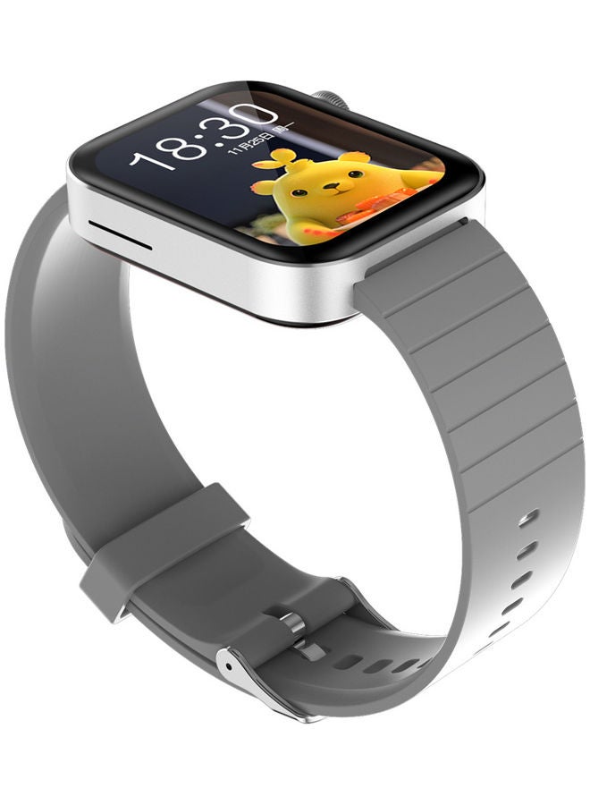 GULFLINK Smart Watch for Android and iOS Phones Compatible with Apple iPhone, Samsung Silver - Image 3