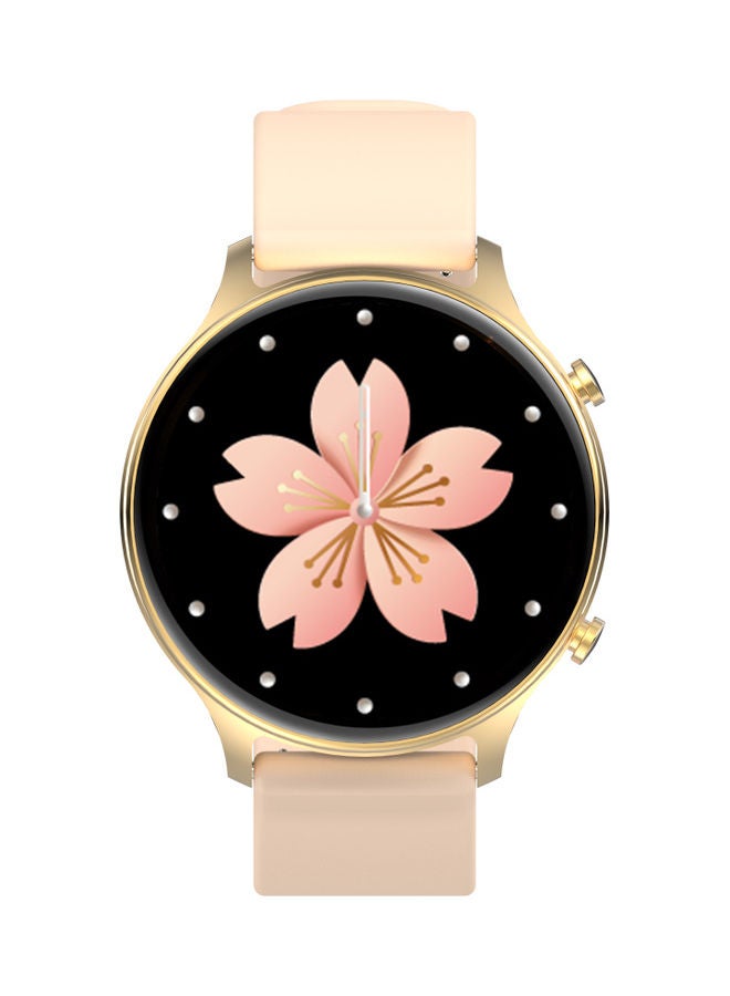 GULFLINK - Smart Watch for Android and iOS Phones Compatible with Apple iPhone, Samsung Gold - Image 1
