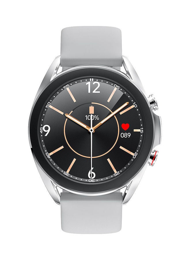 GULFLINK - Smart Watch for Android and iOS Phones Compatible with Apple iPhone, Samsung Silver - Image 1