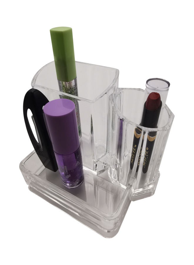 ماركة غير محددة Set of 2 Makeup Organizer and Cotton Swab Holder  - Image 3