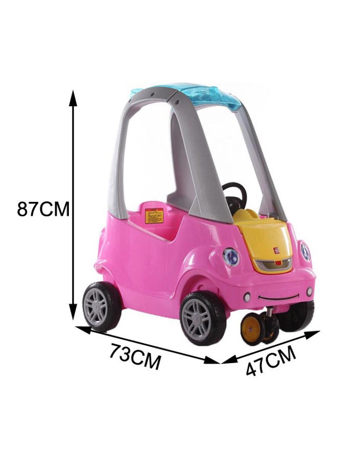 JSAITOYS Children Plastic Small Ride On Toy Car 73x47x87cm - Image 2