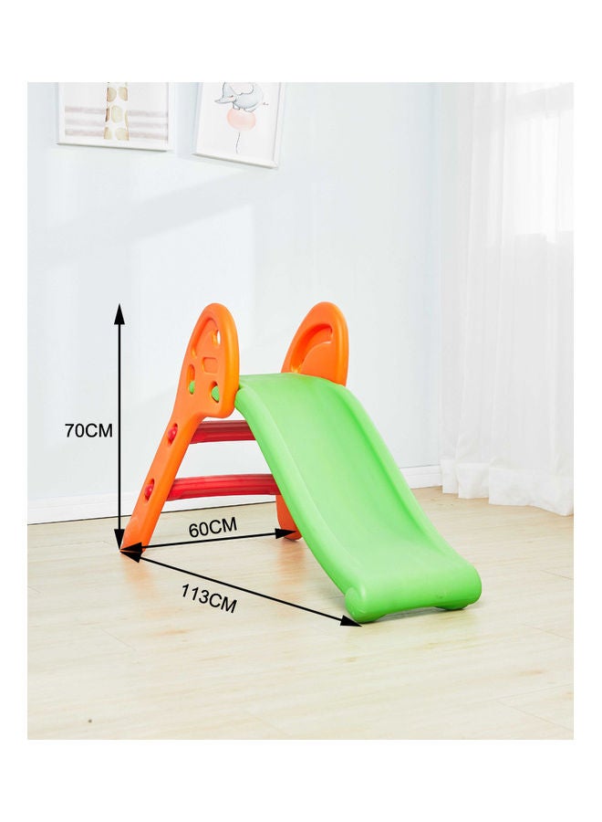 جساي تويز زلاقة بلاستيكية ملونة قابلة للطي للأطفال، مناسبة للأماكن الداخلية 113 x 60 x 70سم - Image 2
