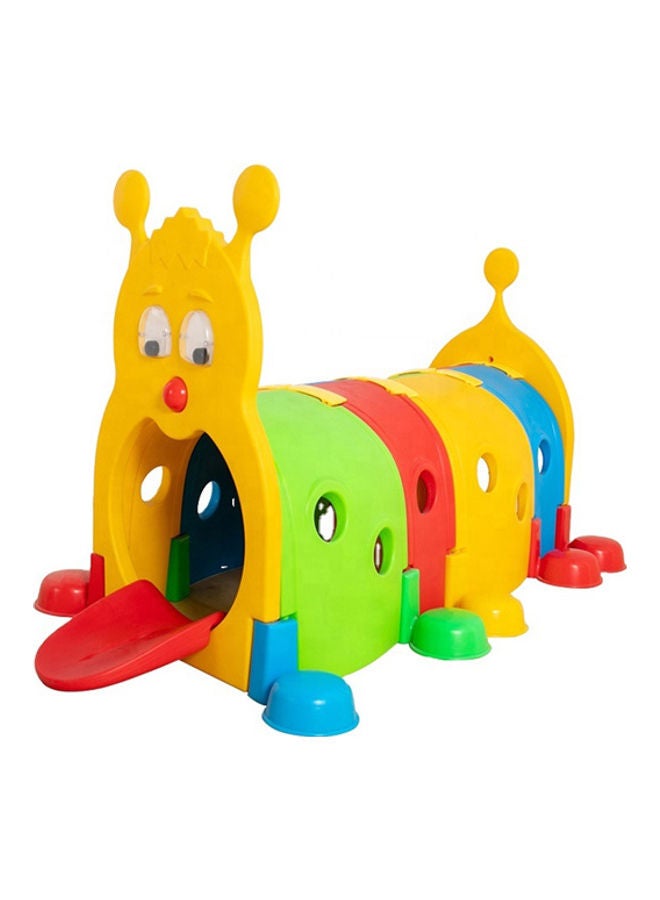 JSAITOYS Plastic Caterpillar Tunnel Toy For Kids 215X100X105cm - Image 1