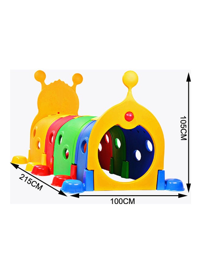 JSAITOYS Plastic Caterpillar Tunnel Toy For Kids 215X100X105cm - Image 5