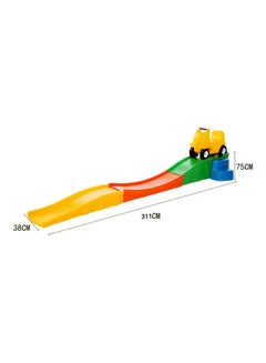 JSAITOYS Plastic Toy Roller Coaster Ride Three-stage Scooter Car For Kids 311 x 75 x 38cm  - Image 2