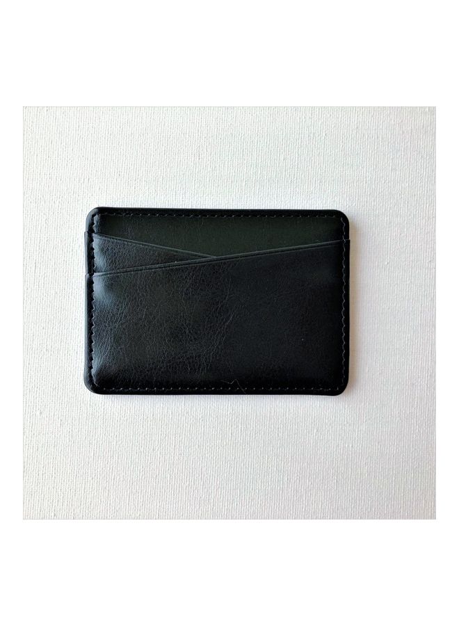 THE BLING STUDIO - Modish Fashion Multi Card Holder Black - Image 1