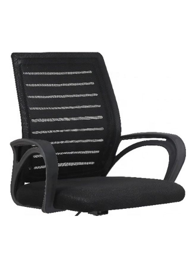 Generic Metal Head Rest Frame Ergonomic Soft Seat Mesh Office Chair With Metal Behind In Stock Black 63 x 59 x 88cm  - Image 2