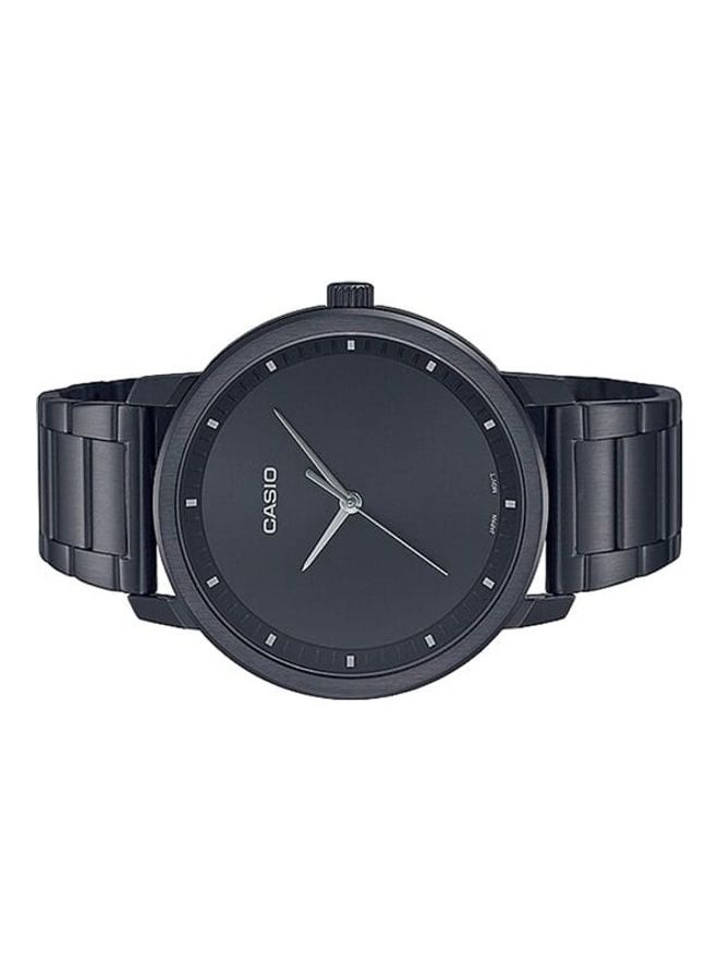 CASIO Men's Black Dial Stainless Steel Ion Plated Band Analog Wrist Watch MTP-B115B-1EVDF  - Image 2