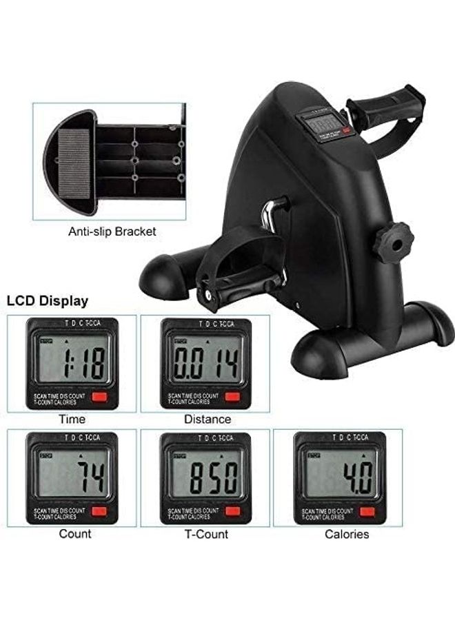 lifetop Fitness Master Mini Exercise Bike Portable Pedal Exerciser Home Gym Leg Arm Cardio Training for Pregnant Women, Elderly, Disabled 3.4kg  - Image 3