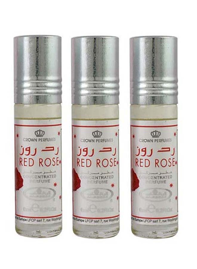 3-Piece Red Rose Concentrated Perfume Oil 6x3ml - v1640954769/N45890505A_1