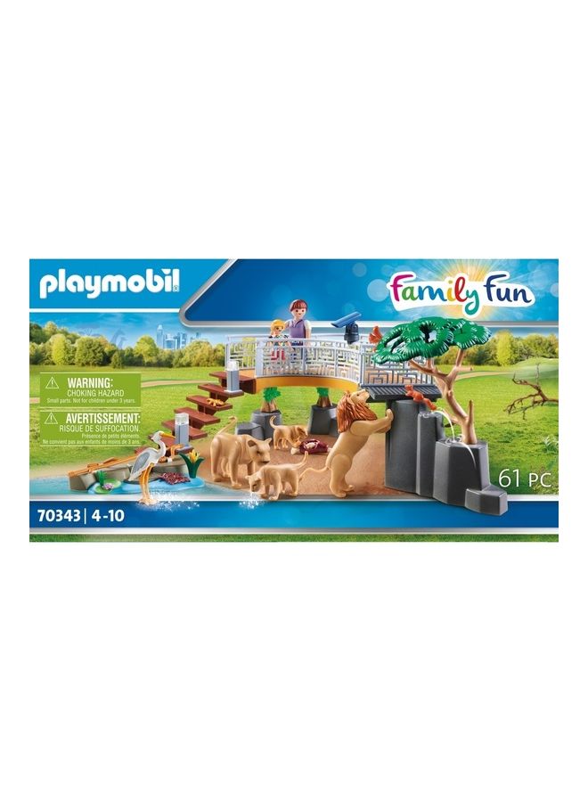 بلاي موبيل حافظة بشكل أسد للأماكن الخارجية 34.8سم - Image 1