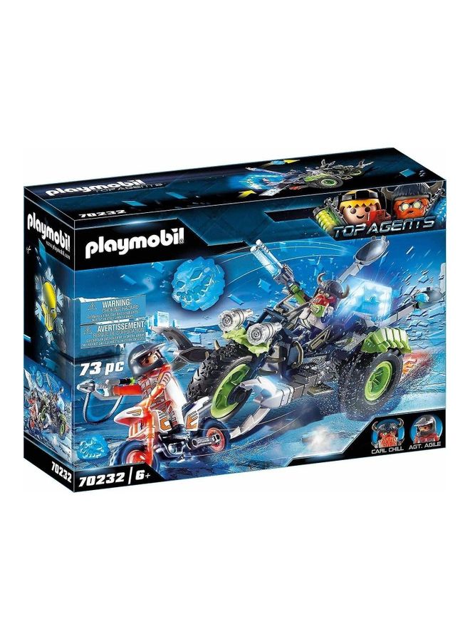 بلاي موبيل دراجة جليد ثلاثية العجلات للمتمردون في القطب الشمالي 38.5سم - Image 1