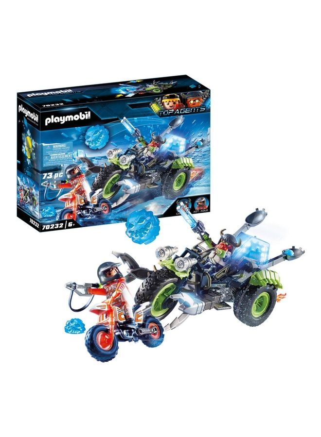 بلاي موبيل دراجة جليد ثلاثية العجلات للمتمردون في القطب الشمالي 38.5سم - Image 3