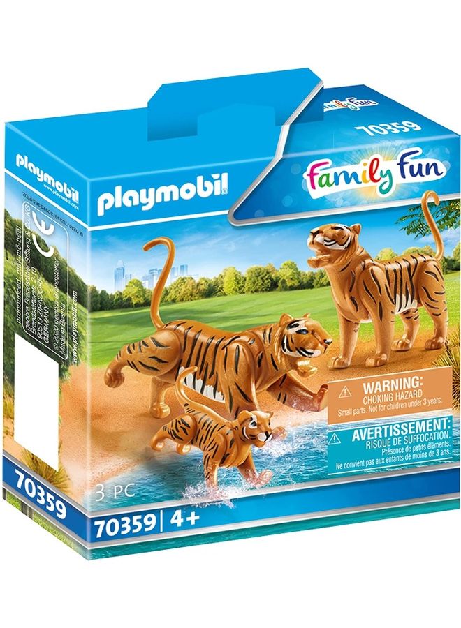 Playmobil Tigers with Cub 14.2cm  - Image 1