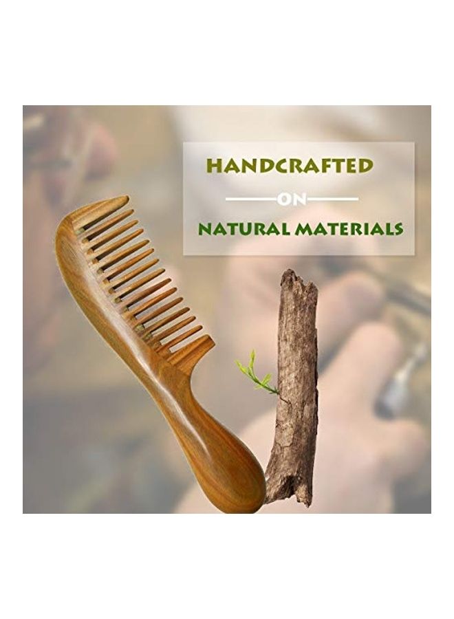 Meta-C Natural Sandalwood Comb Beige - Image 3