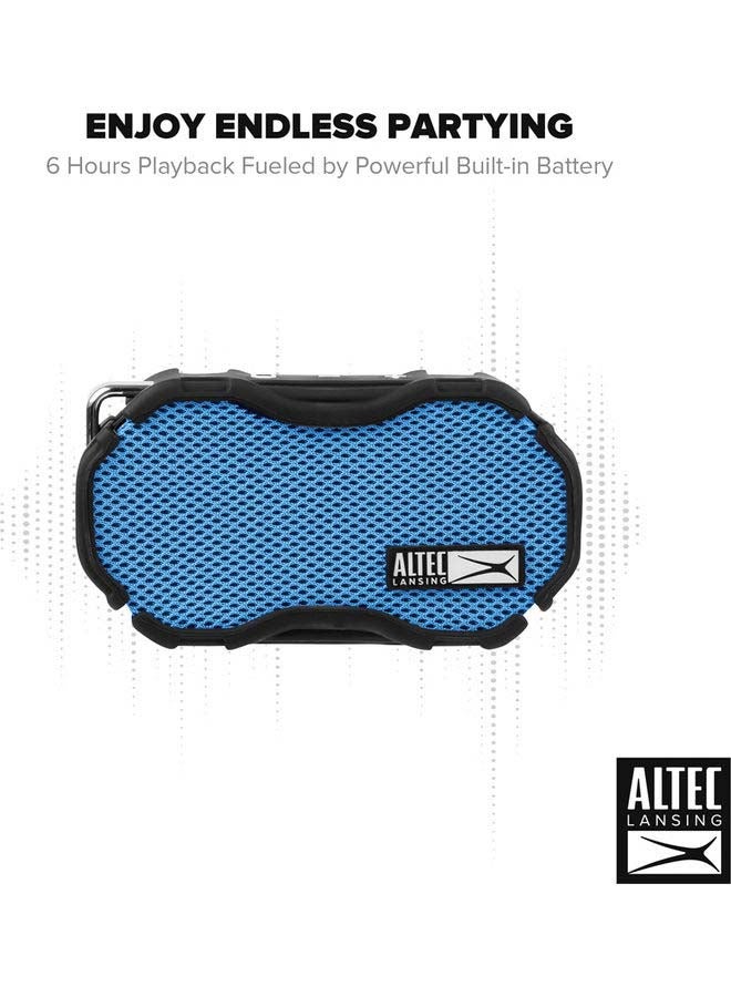 Altec Lansing - Baby Boom Rugged Wireless Speaker Blue - Image 1