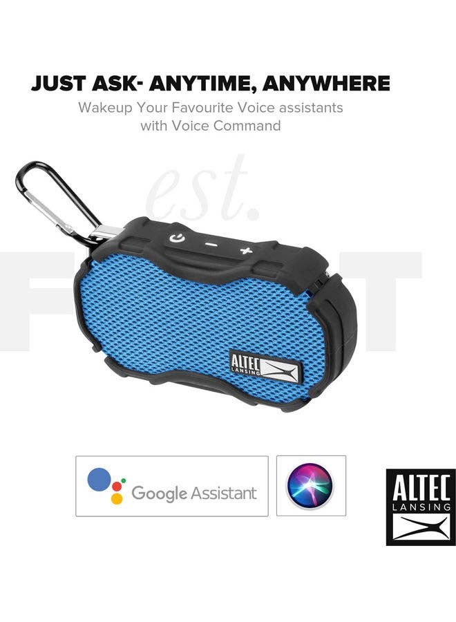 Altec Lansing - Baby Boom Rugged Wireless Speaker Blue - Image 1