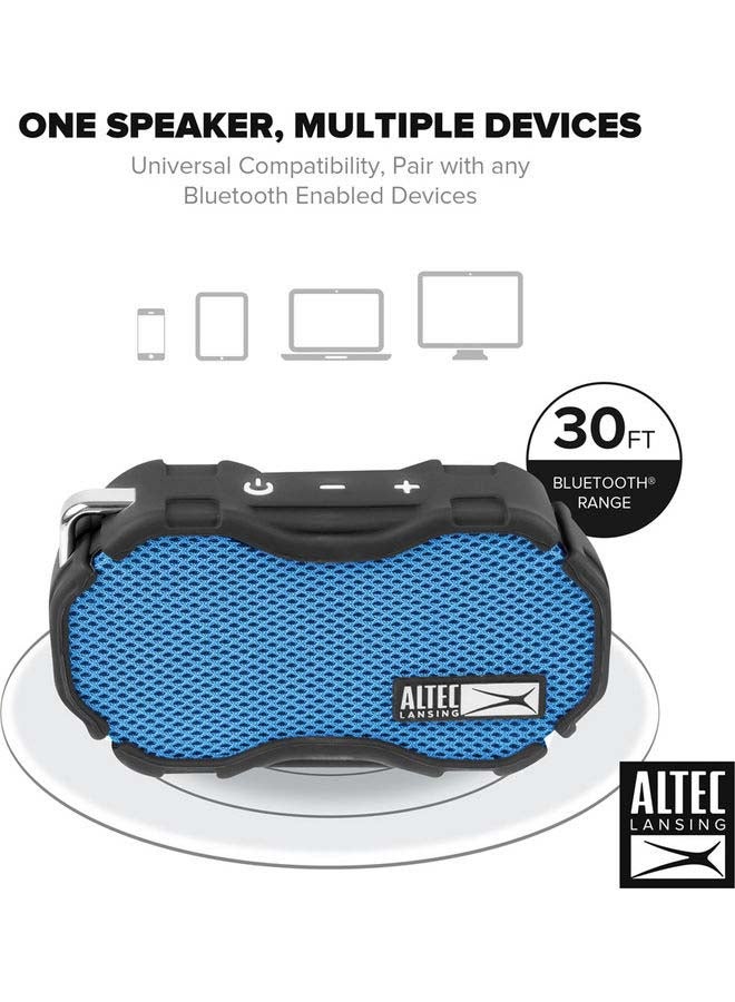 Altec Lansing - Baby Boom Rugged Wireless Speaker Blue - Image 1