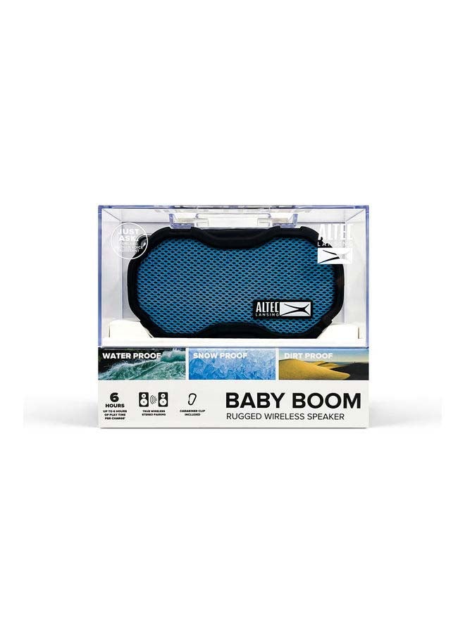Altec Lansing - Baby Boom Rugged Wireless Speaker Blue - Image 1