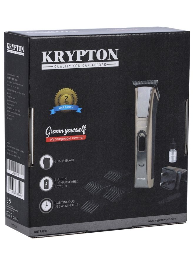 Rechargeable Hair Trimmer Golden - v1641105201/N52330097A_4