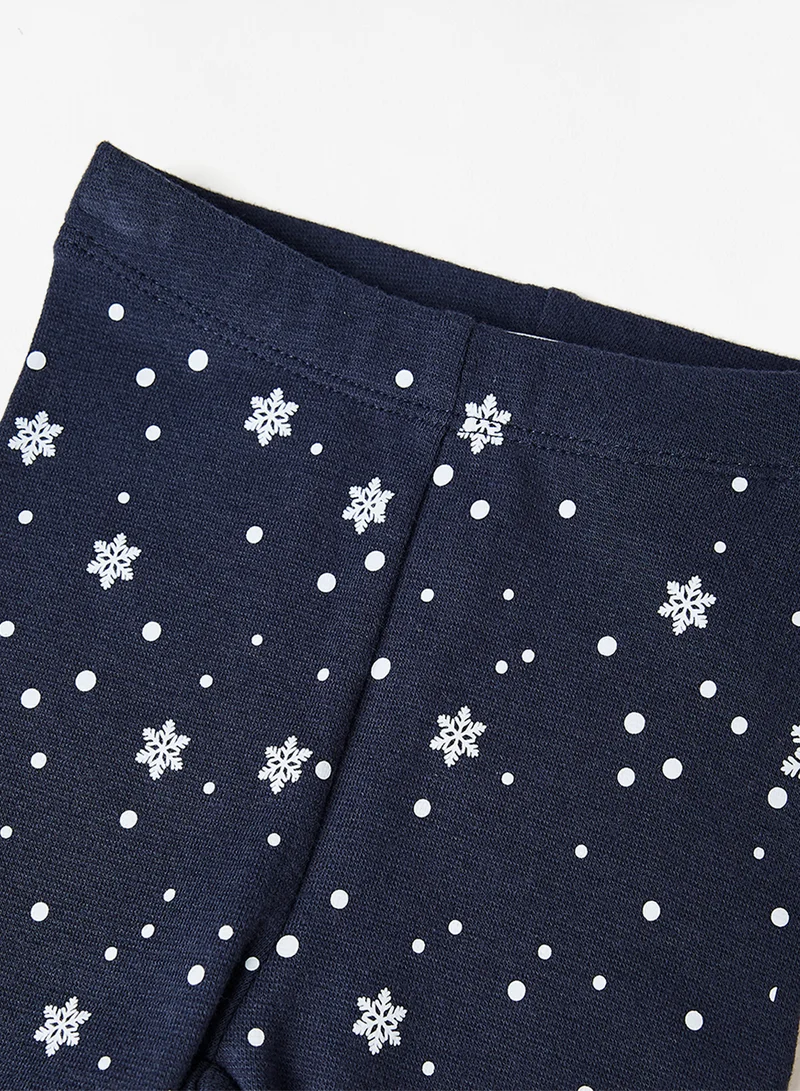 NAME IT Kids Bambi Leggings Navy
