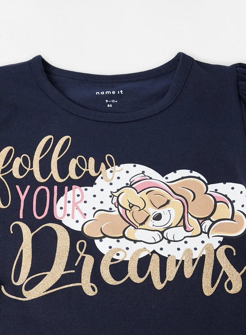 NAME IT Kids Paw Patrol Pyjama Set Navy