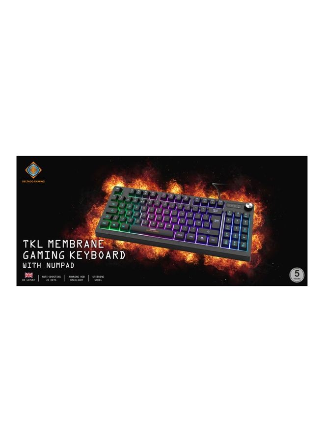 DELTACO GAMING - RGB Gaming Keyboard - Image 1