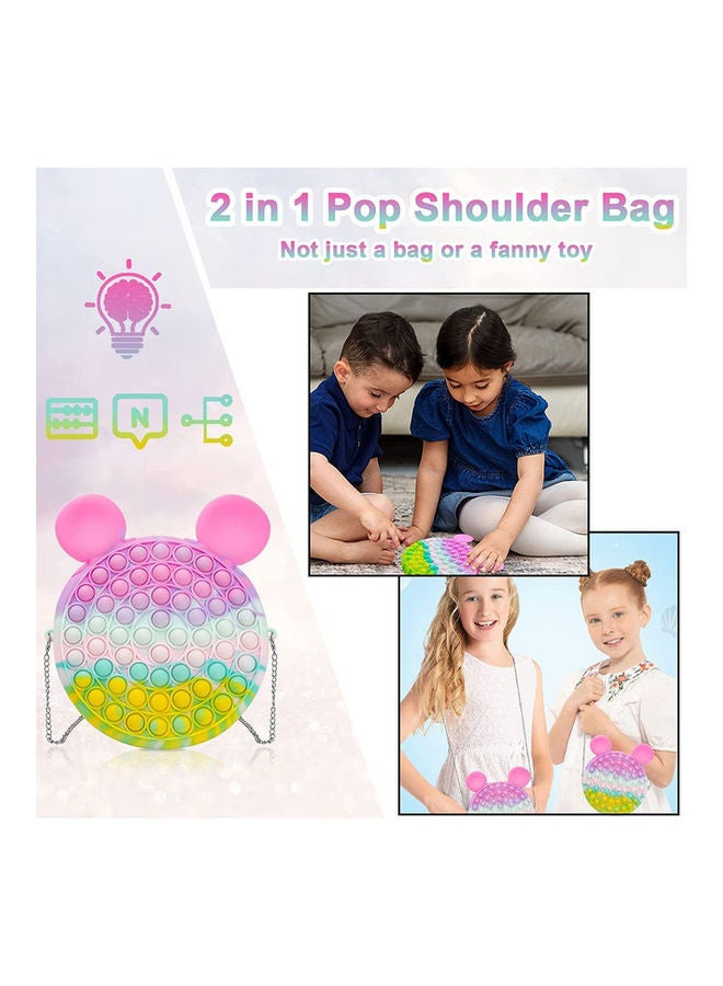MissTiara - 2 in 1 Pop Shoulder Bag 20.5x22.5cm - Image 1