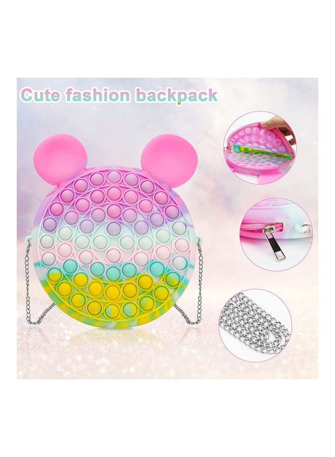 MissTiara - 2 in 1 Pop Shoulder Bag 20.5x22.5cm - Image 1