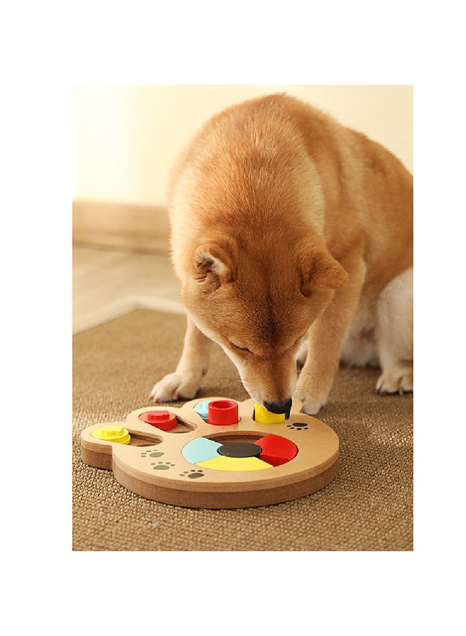 كيدل جهاز إطعام الحيوانات الأليفة التفاعلي بني 24x23.5x3سم - Image 4