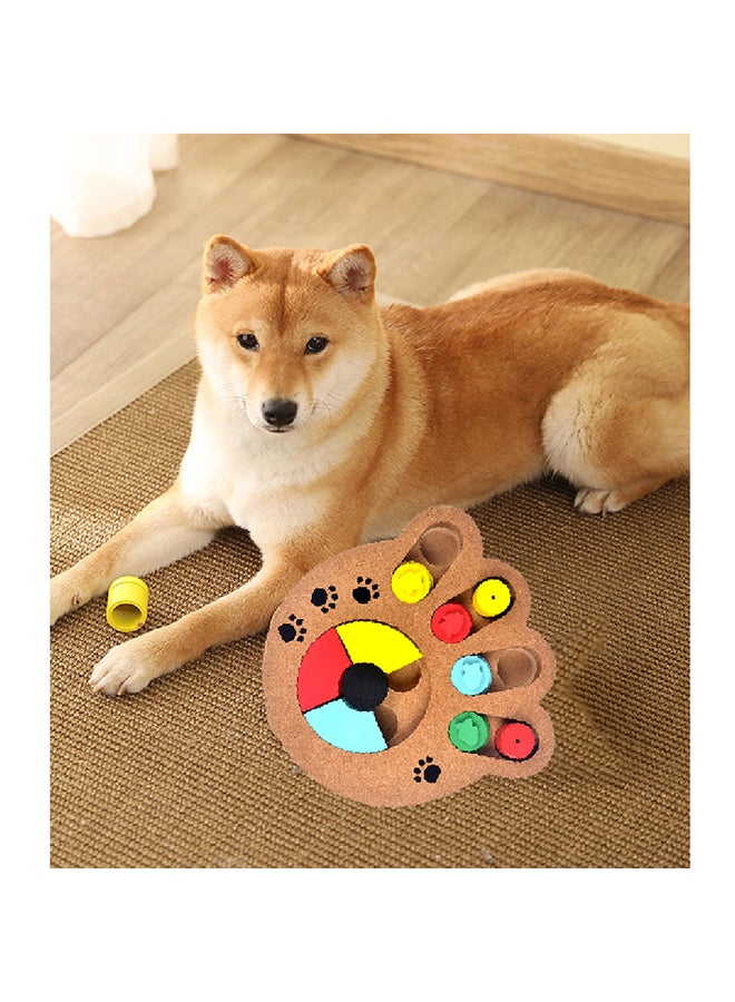 كيدل جهاز إطعام الحيوانات الأليفة التفاعلي بني 24x23.5x3سم - Image 2