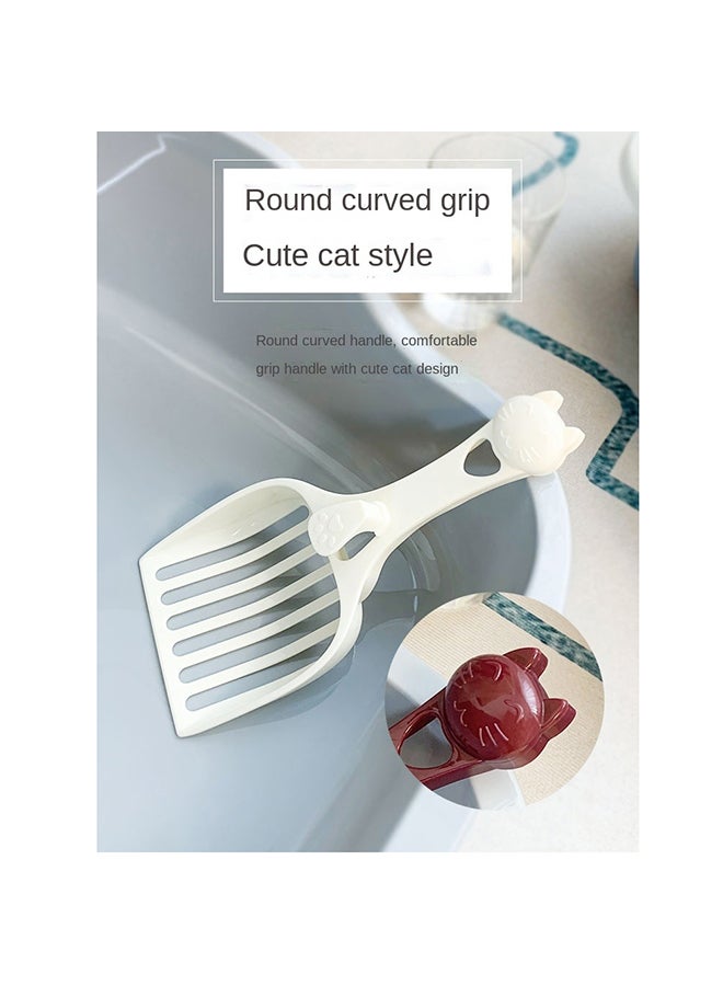 Cat Litter Shovel White 24.5x10.3x3cm - Image 2