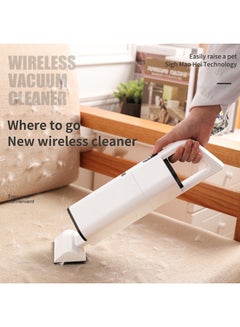 Sharpdo Portable Pet Hair Vacuum Cleaner White 37x10x11cm  - Image 2