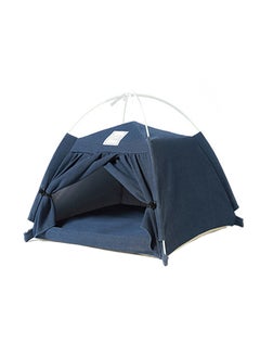 Generic Cat Kennel Detachable Tent Blue 40x40x41cm  - Image 1