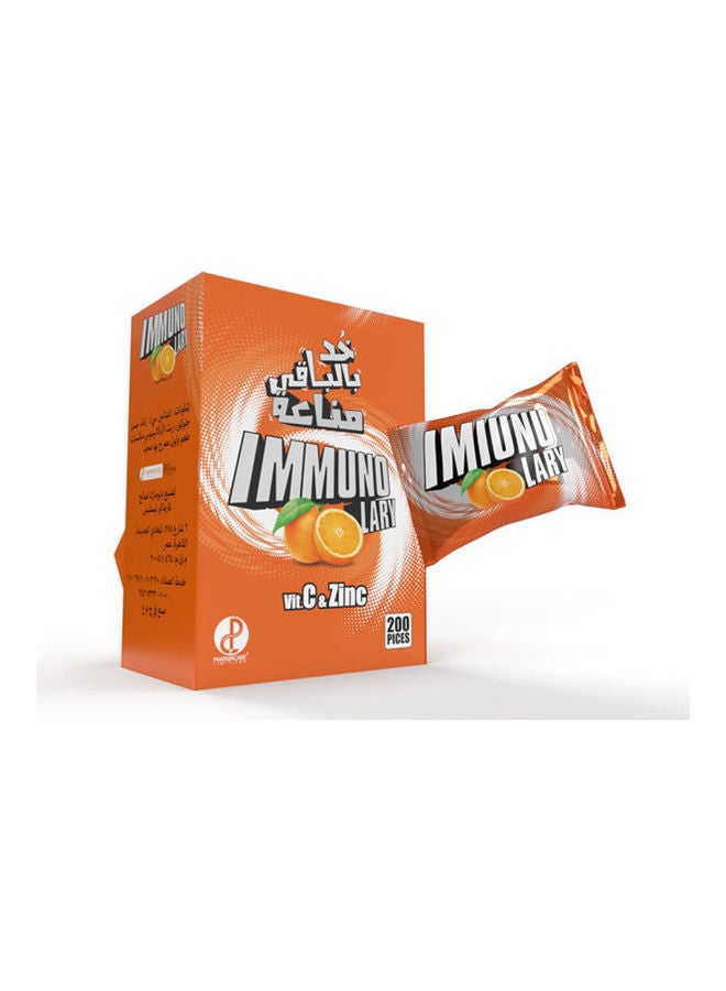 Generic Orange Flavored Throat And Chest Vitamin C & Zinc  - Image 1