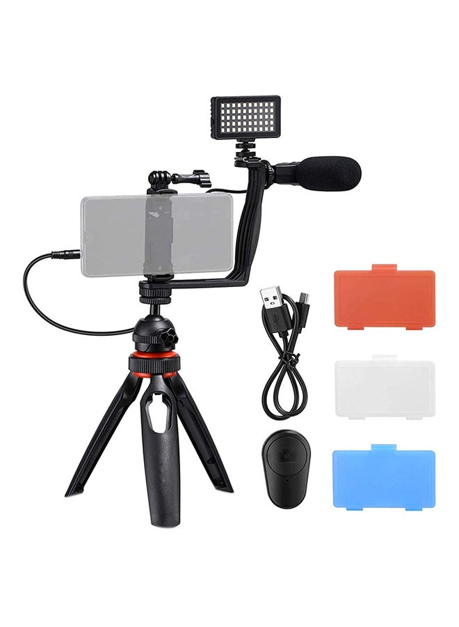 Coopic Smartphone Video Film Making Tripod Kit Black - Image 1
