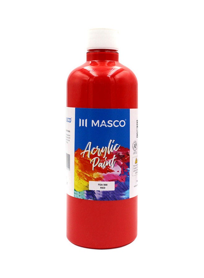 MASCO Acrylic Paint Red - Image 2