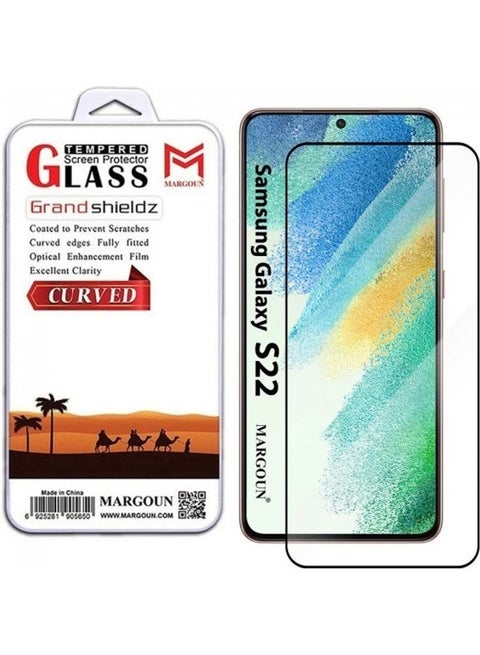 Screen Protector For Samsung Galaxy S22 5G Clear/Black