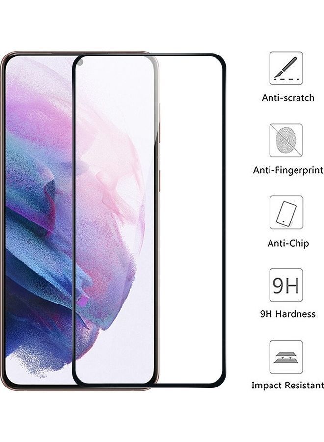 MARGOUN Screen Protector For Samsung Galaxy S22 Plus 5G Clear/Black - Image 4