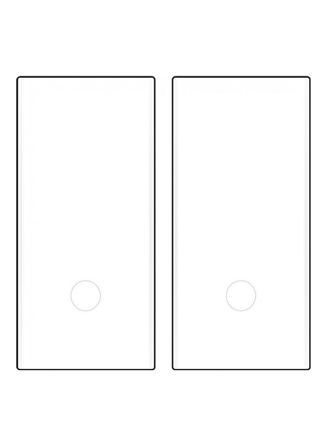 MARGOUN 2-Piece Screen Protector For Samsung Galaxy S22 Ultra 5G Clear/Black - Image 3