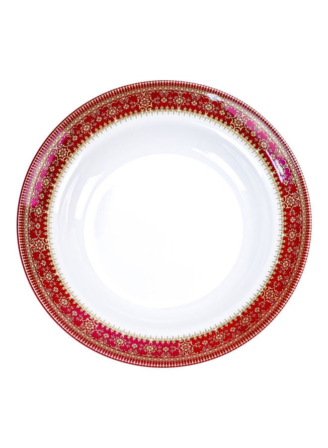 Superware Soup Dinner Plate Round Shaped Multicolour 25cm  - Image 2