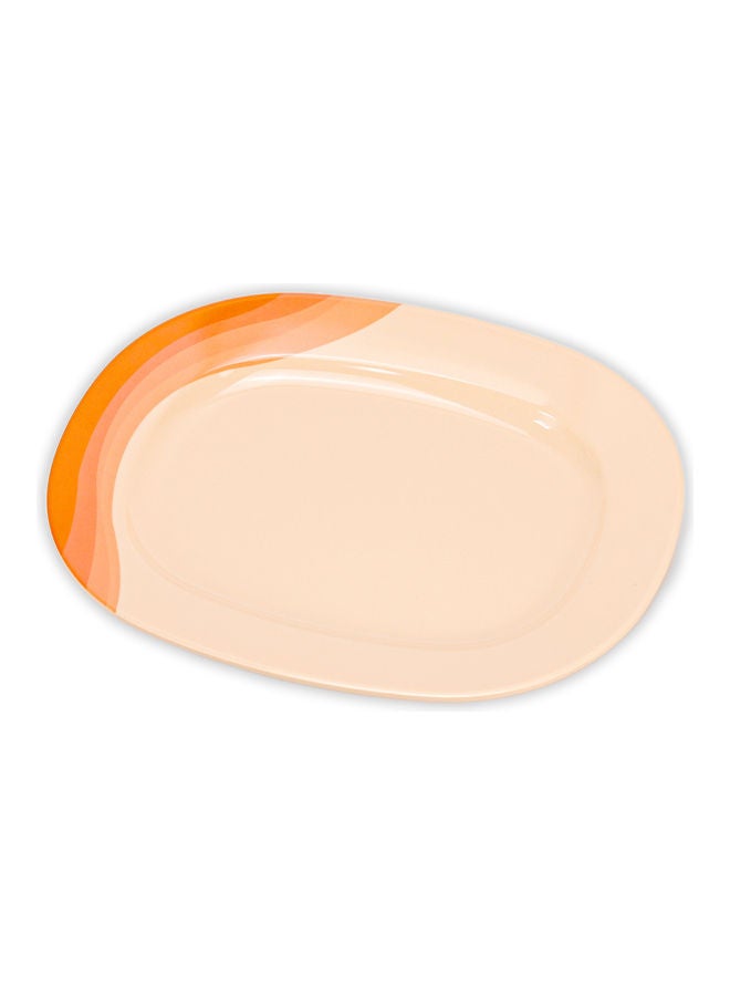 Superware Large Serving Plate Oval Shaped Multicolour 30cm  - Image 1