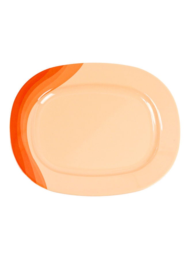 Superware Large Serving Plate Oval Shaped Multicolour 30cm  - Image 3