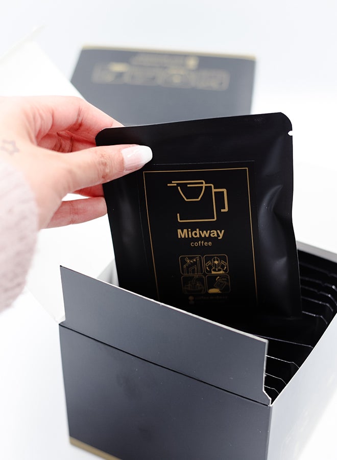 Midway coffee Colombia Coffee - Small Box (5 Drip bags) Arabica 115grams  - Image 3