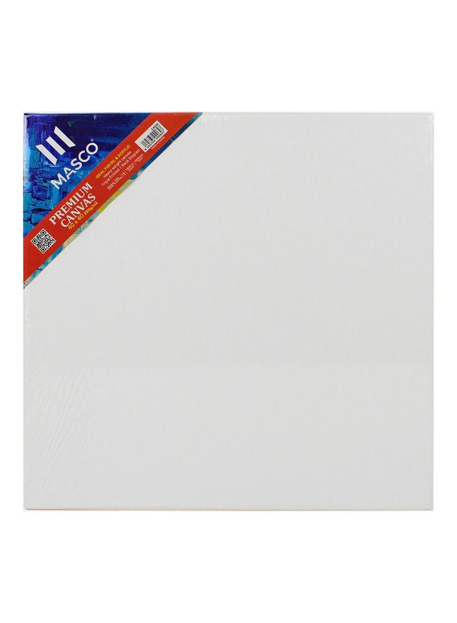 MASCO Premium Canvas Art Board White 