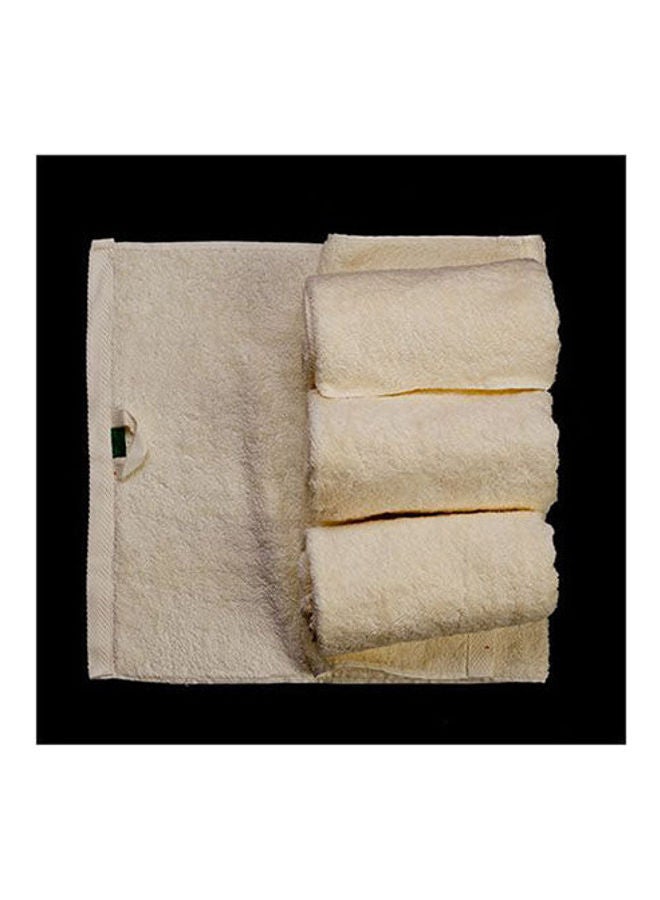 HAMMAM Bath Towel Set Cream 100x50cm 