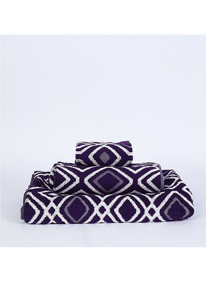 همام طقم مناشف فاخرة من قماش الجاكار متعدد الألوان 100x50سم - Image 1